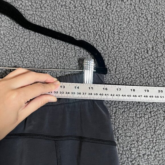 Lululemon Softstreme High Rise Straight Leg Crop Pants - Women's Size 10 - Black - Picture 7 of 9